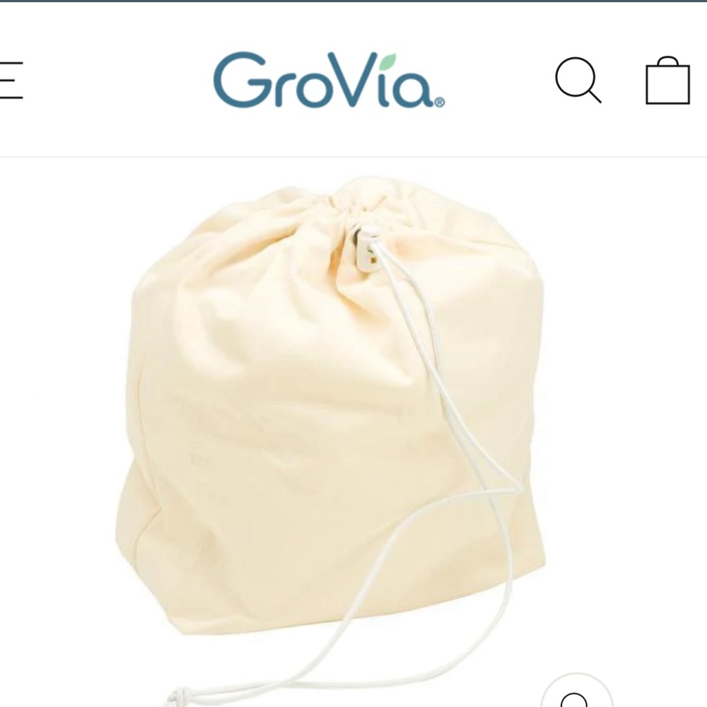 Grovia pail liner- vanilla